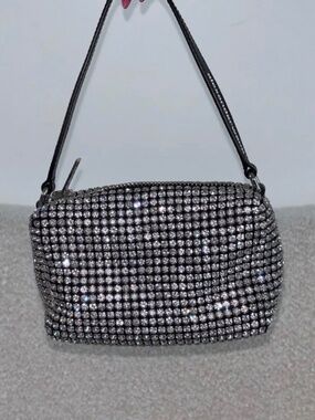 Authentic Pre-Owned Alexander Wang Heiress Medium Pouch in White